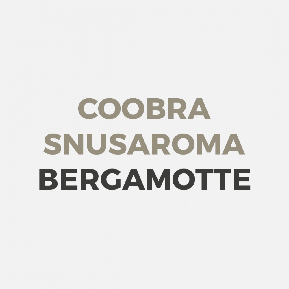 Bergamotte snusaroma gir din snus en frisk sitrussmak.